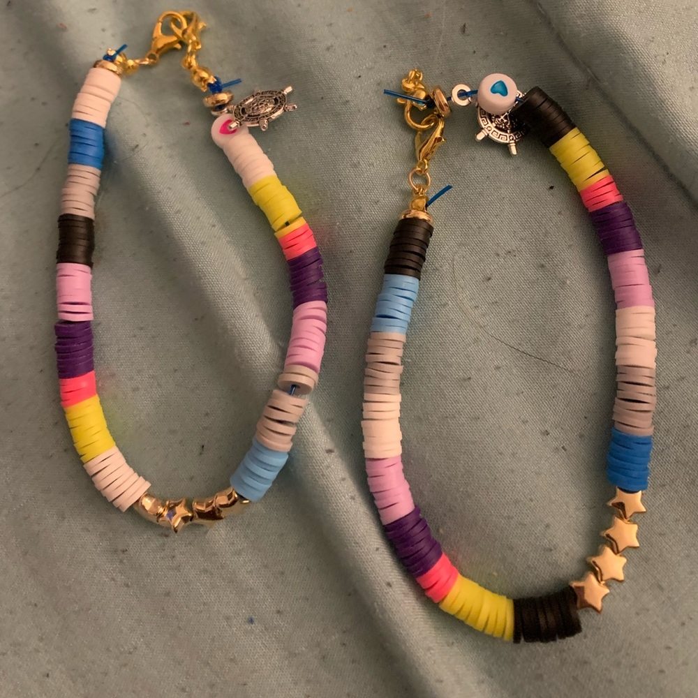 Bracelets for mommy and me. 😘🥰😍